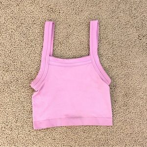 Urban Outfitters Out From Under Pink Cami Crop Tank Top